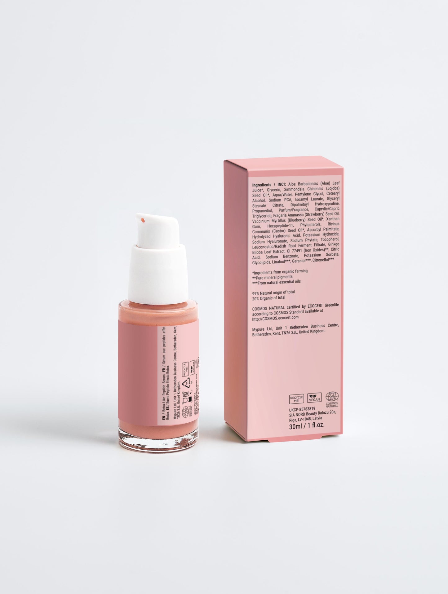 Botox-Like Peptide Serum