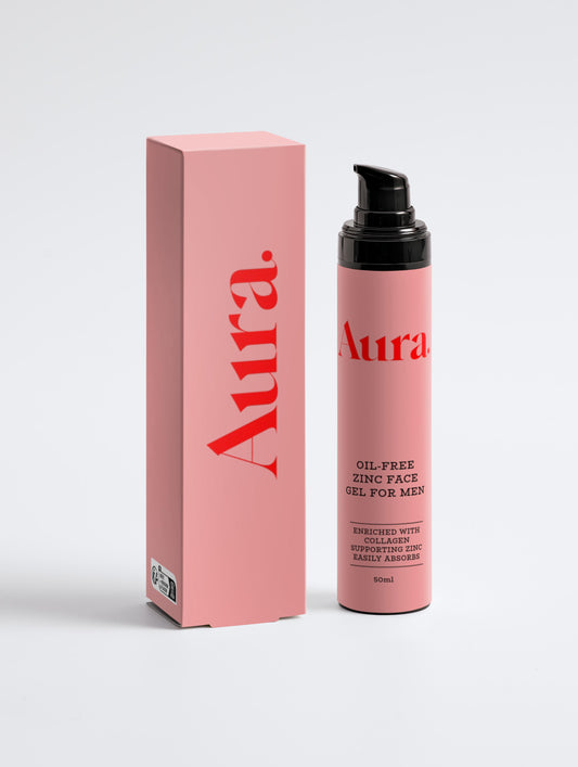 Oil-Free Zinc Face Gel for Men