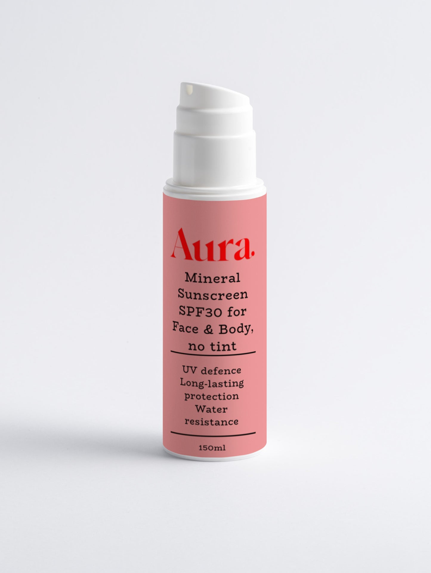 Mineral Sunscreen SPF30 for Face & Body, no tint